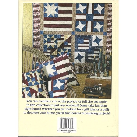 Quick to Stitch Weekend Quilts and Projects 2001 House of White Birches - Picture 2 of 2